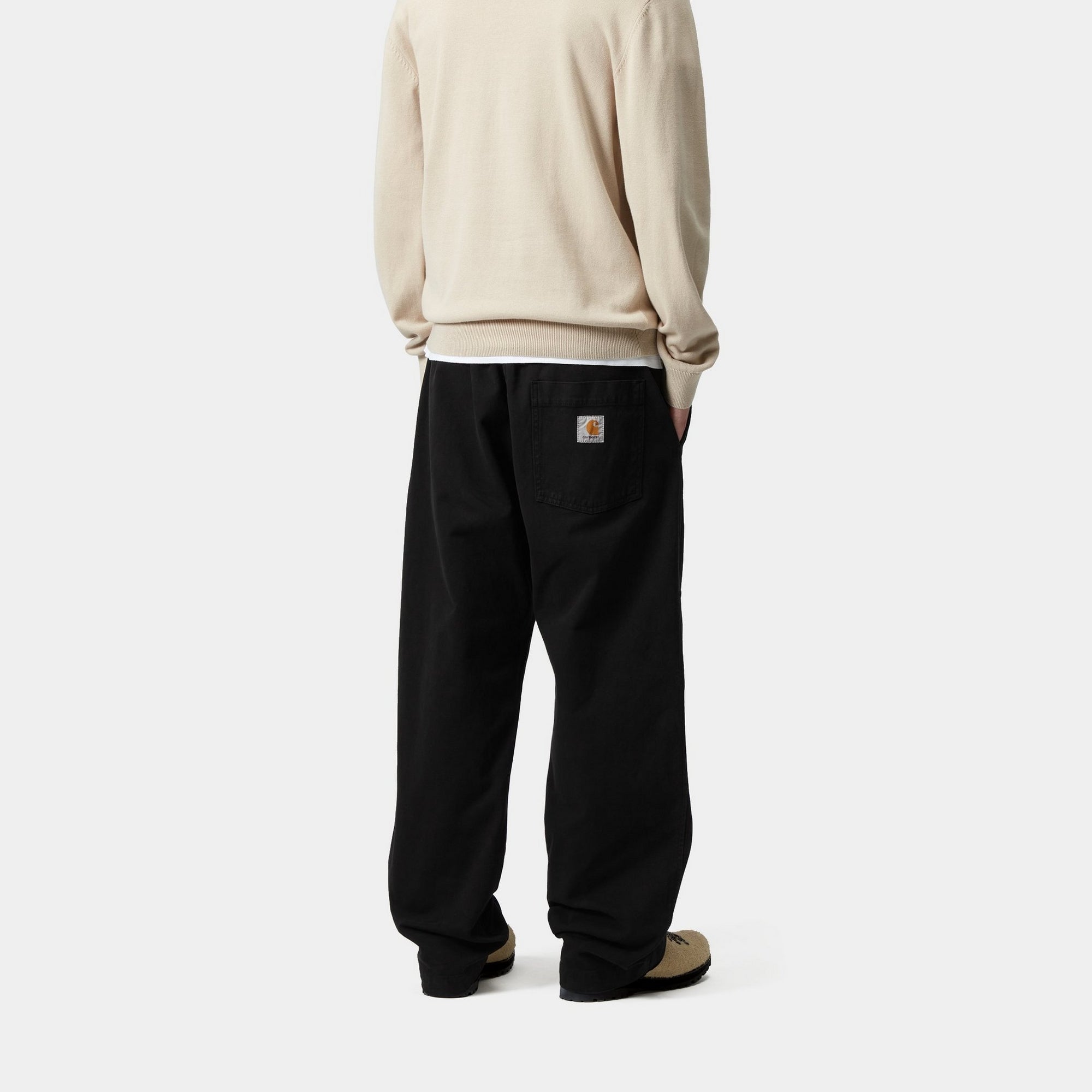 Floyde Men's Casual Pants - Black | Comfortable Stretch Fit for Everyday Wear | Perfect for Work, Travel & Relaxation