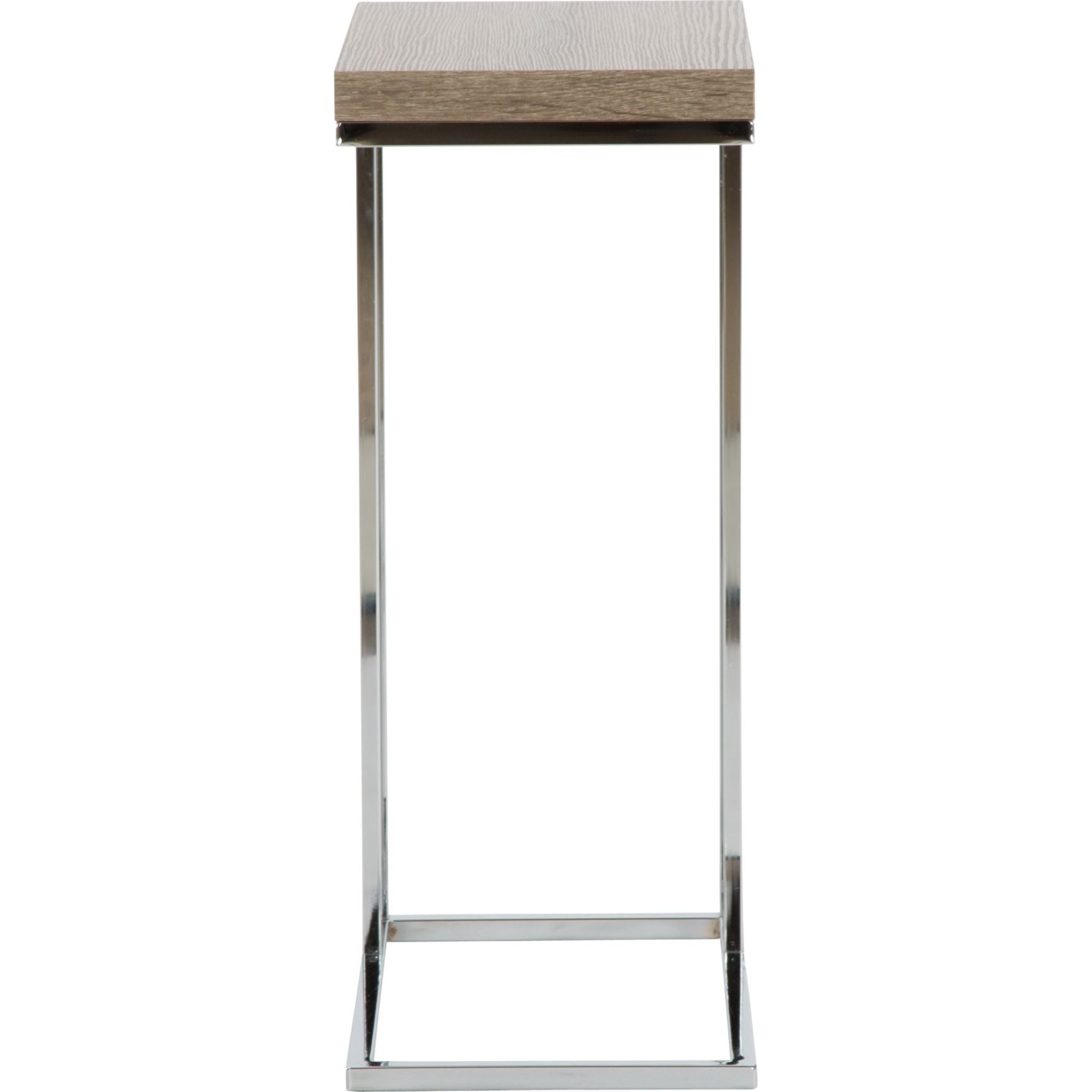 Stylish Aly Accent Table in Dark Taupe - Perfect for Living Room, Bedroom or Entryway Decor