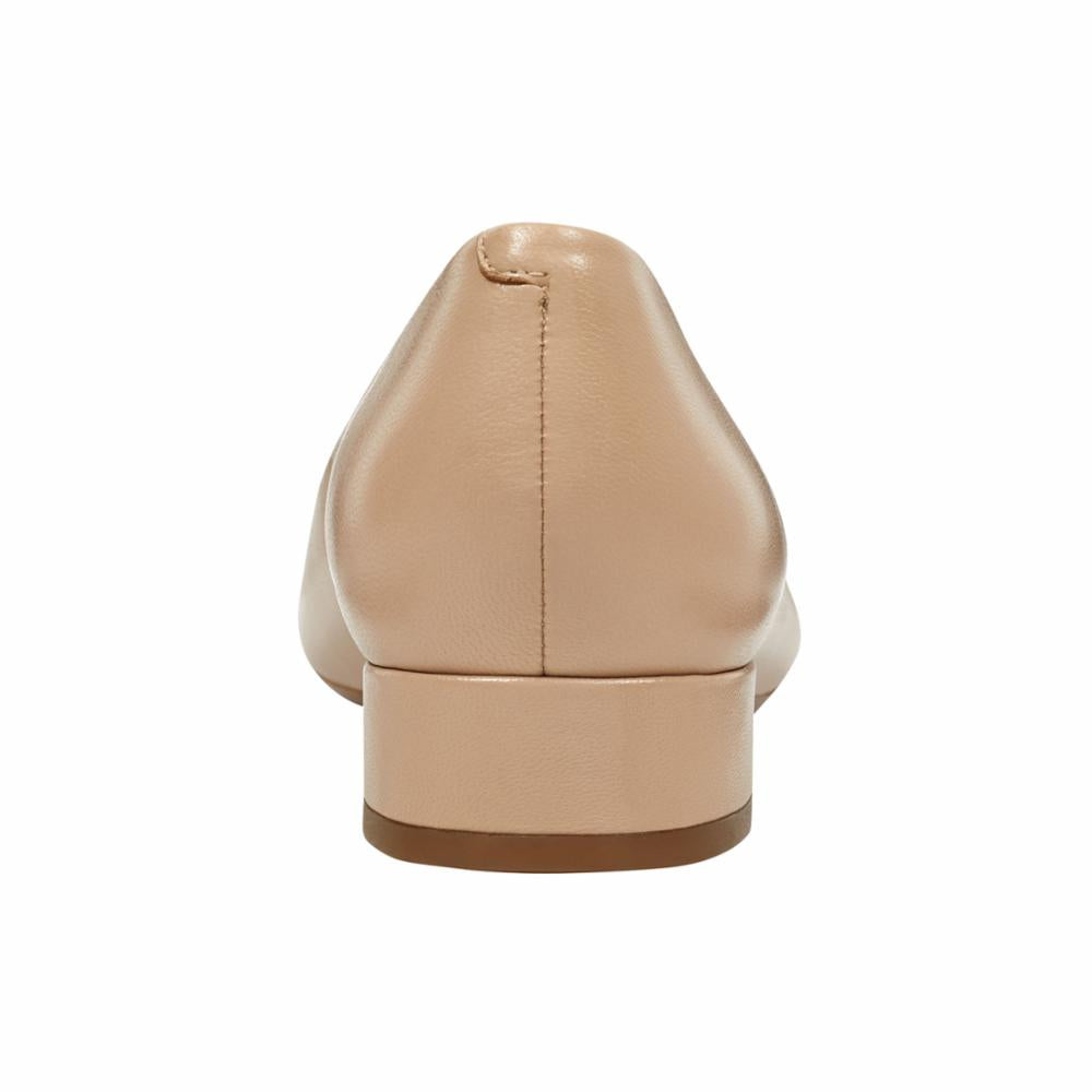 Easy Spirit Women's Caldise Comfortable Nude Slip-On Shoes for Walking, Work & Casual Wear | Lightweight & Supportive Footwear for All-Day Comfort