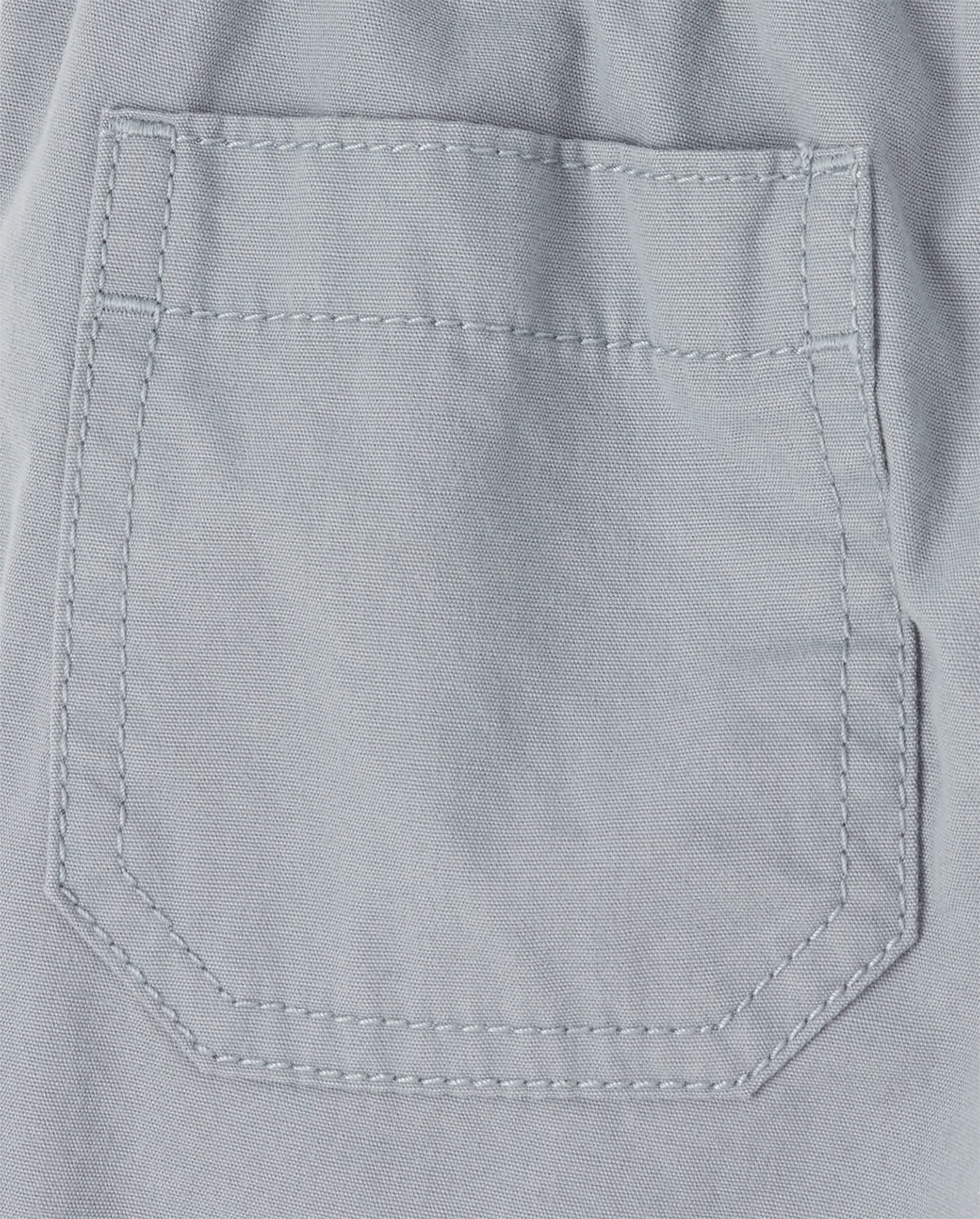 The Children's Place Baby Boys' Cotton Pull-On Jogger Shorts - Soft & Comfortable Playwear for Toddlers 12-24 Months | Perfect for Playtime, Daycare & Summer Outings