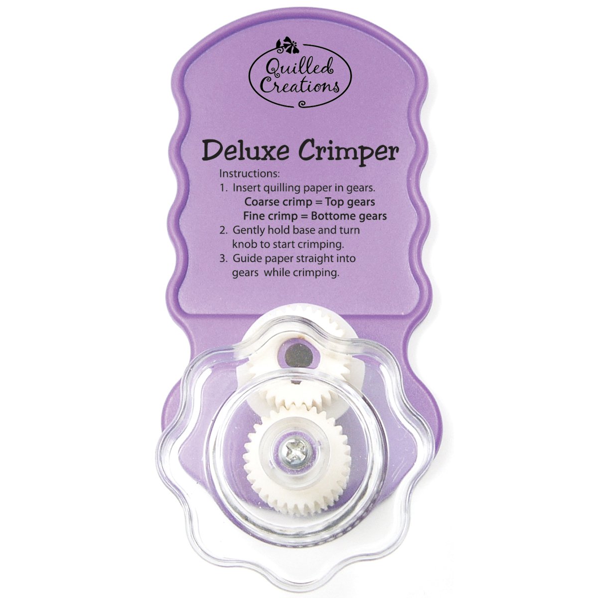 Quilled Creations 319 Deluxe Crimper Tool for Paper Crafting - Perfect for Scrapbooking, Card Making & DIY Projects