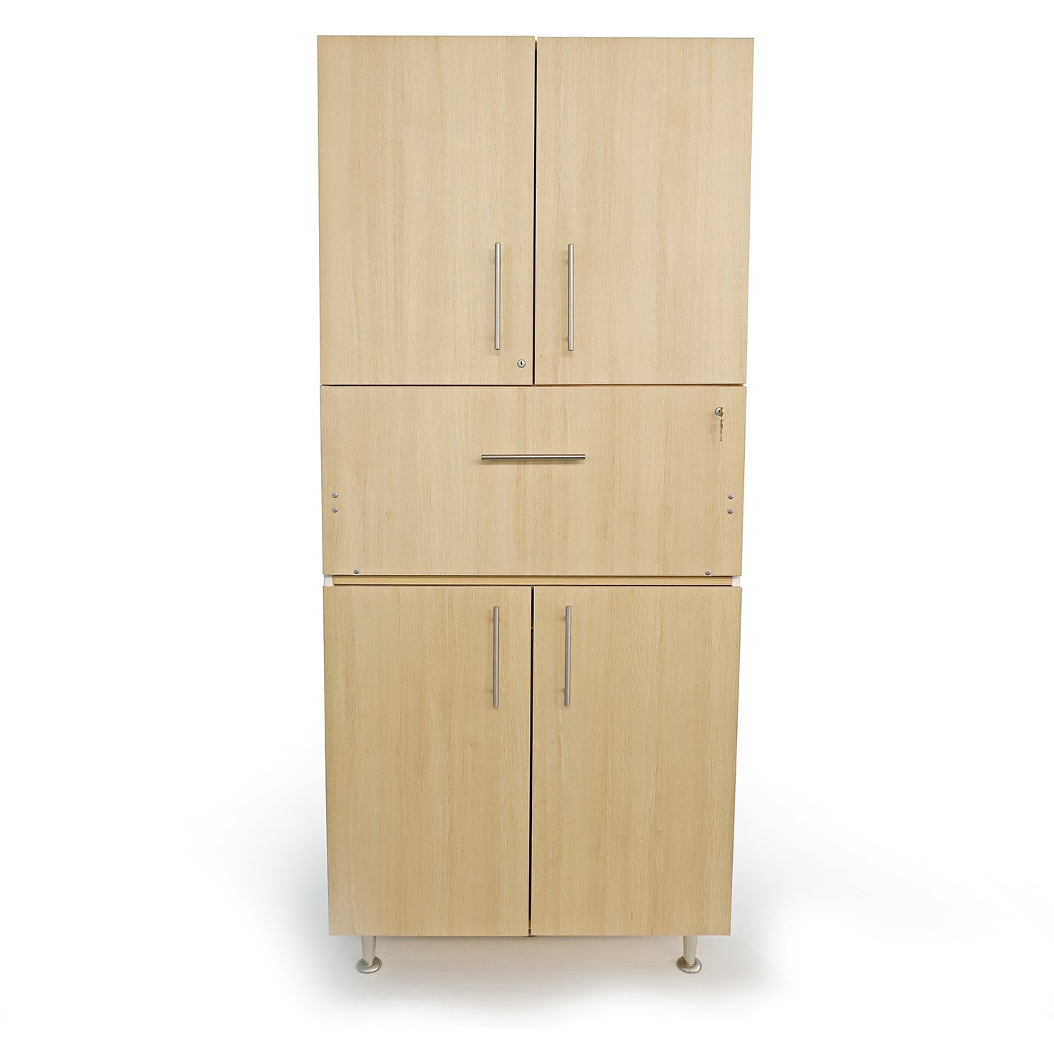 Elevated™ Adjustable Height Workstation Cabinet WB1954 - Ergonomic Office Desk Organizer for Home & Office Workspaces