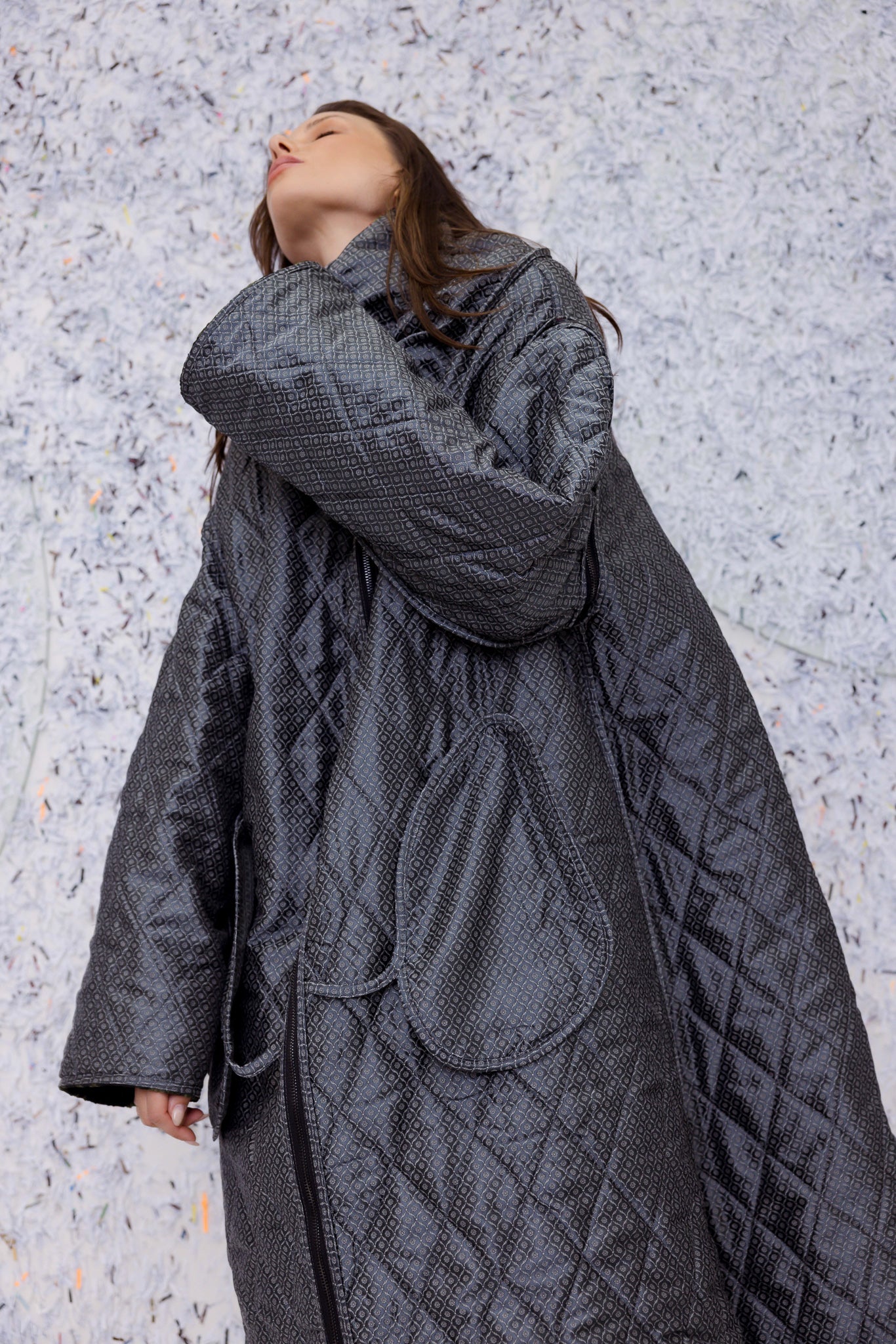 M.A. Dainty Puff Coat for Women - Lightweight Winter Jacket with Hood, Waterproof & Warm - Perfect for Outdoor Activities, Skiing, and Cold Weather Fashion