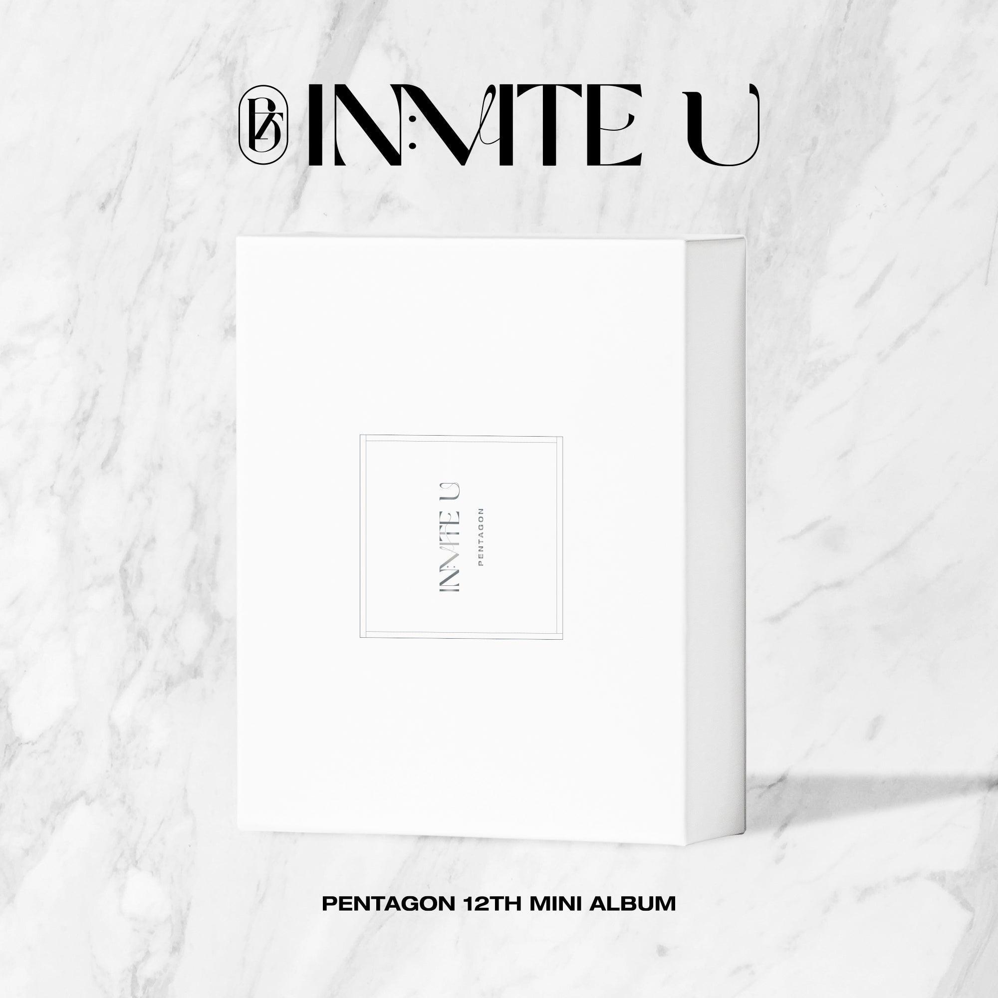PENTAGON 12TH MINI ALBUM 'IN:VITE U' - K-Pop Music CD with Photobook & Poster | Perfect for K-Pop Fans, Collectors and Gift Giving