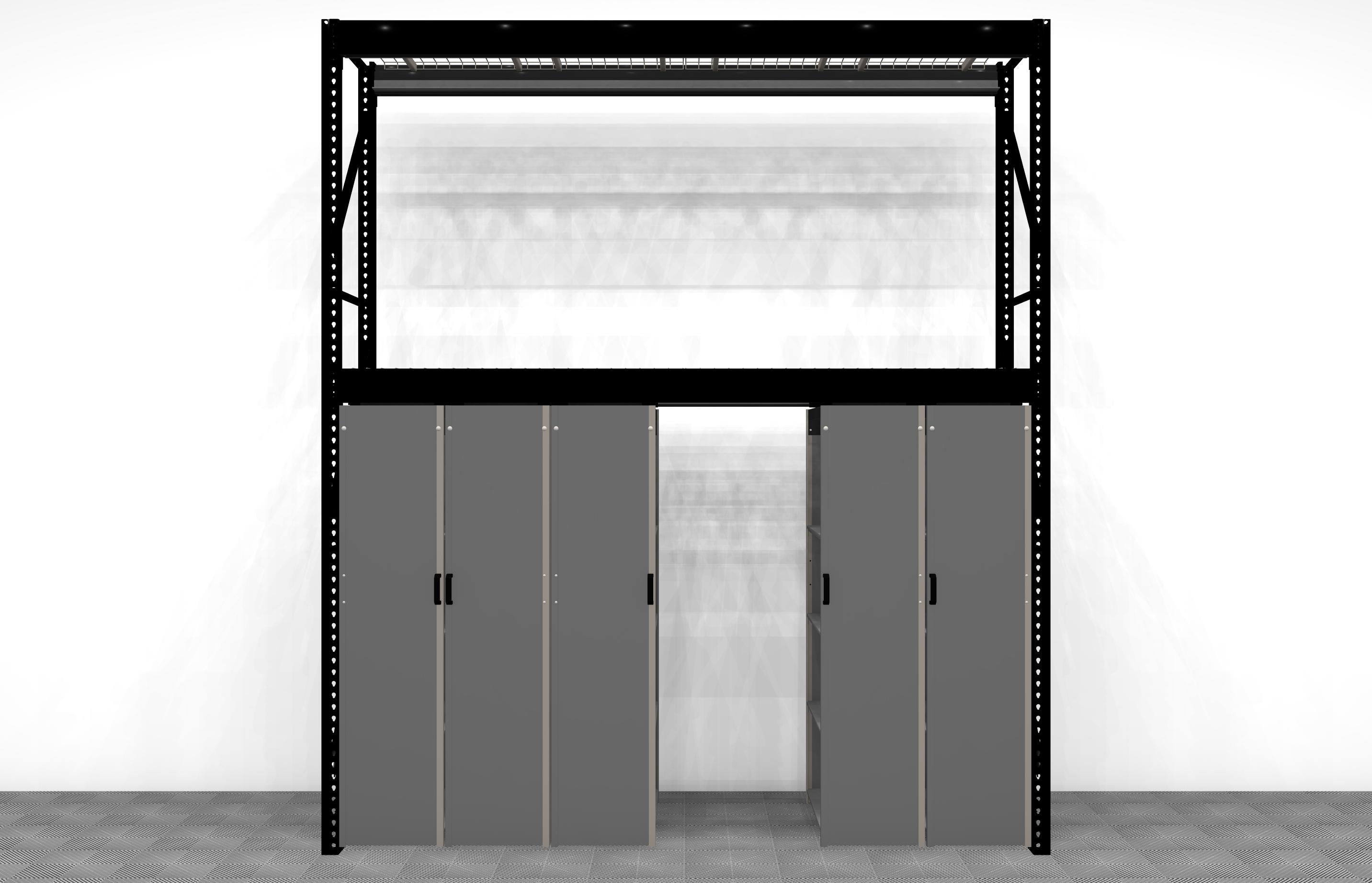 Levrack Heavy Duty Storage Shelving Units - Durable Metal Shelves for Garage, Warehouse & Home Organization