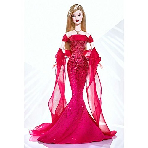 July & Ruby Birthstone Barbie Doll - Perfect Gift for Collectors