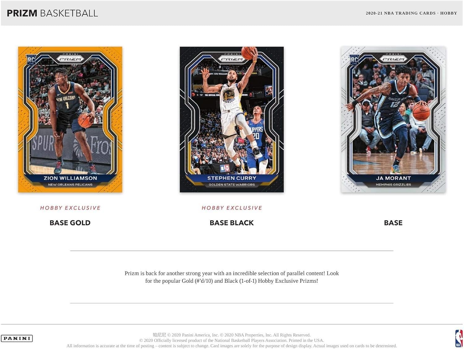 2020-21 Panini Prizm Basketball Hobby Pack - 12 Premium Trading Cards | NBA Collectibles for Fans & Investors | Perfect for Card Shows, Gifts, and Collections