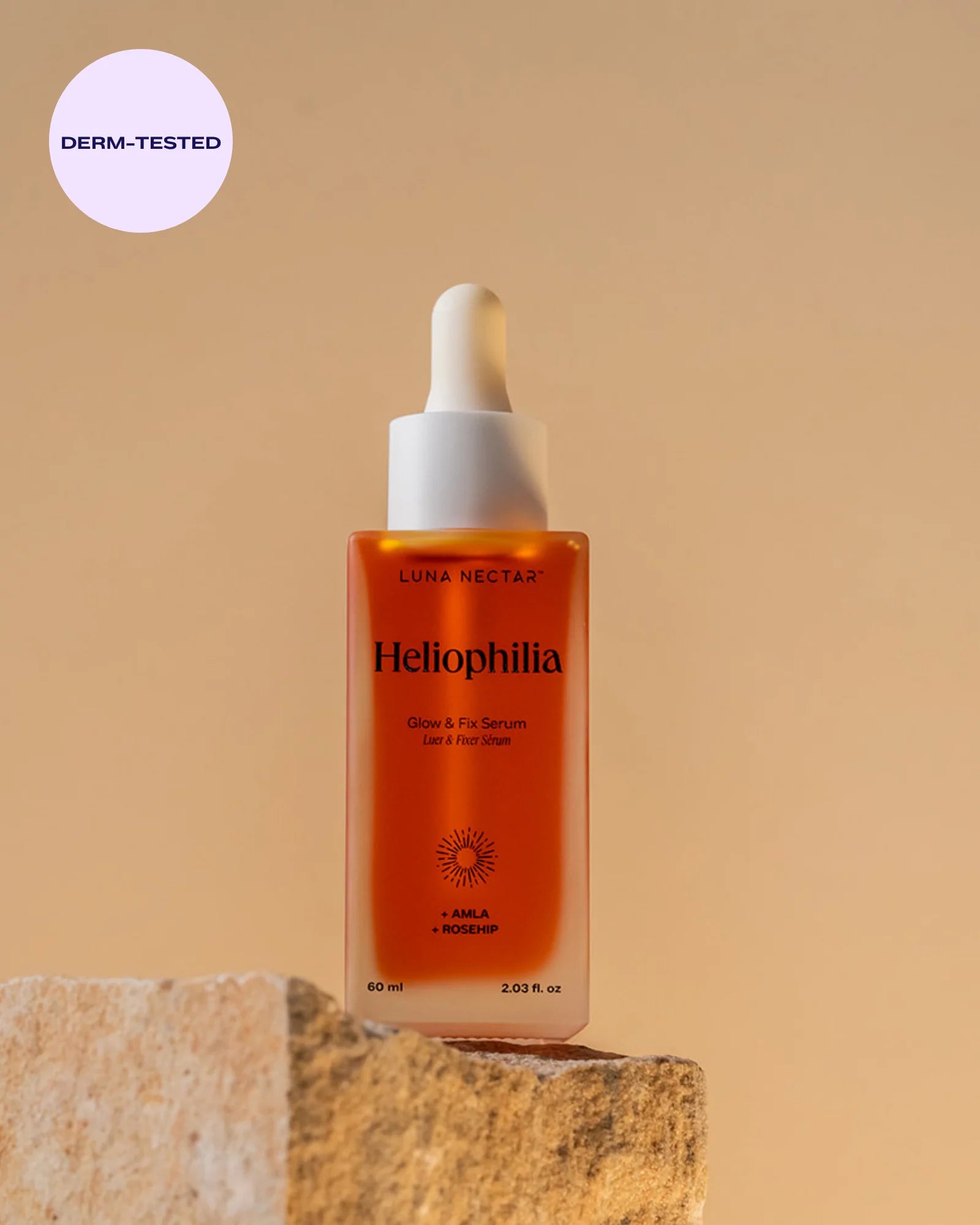Heliophilia Glow & Fix Serum - Brightening & Hydrating Facial Treatment for Radiant Skin | Perfect for Daily Skincare Routine & Nighttime Repair