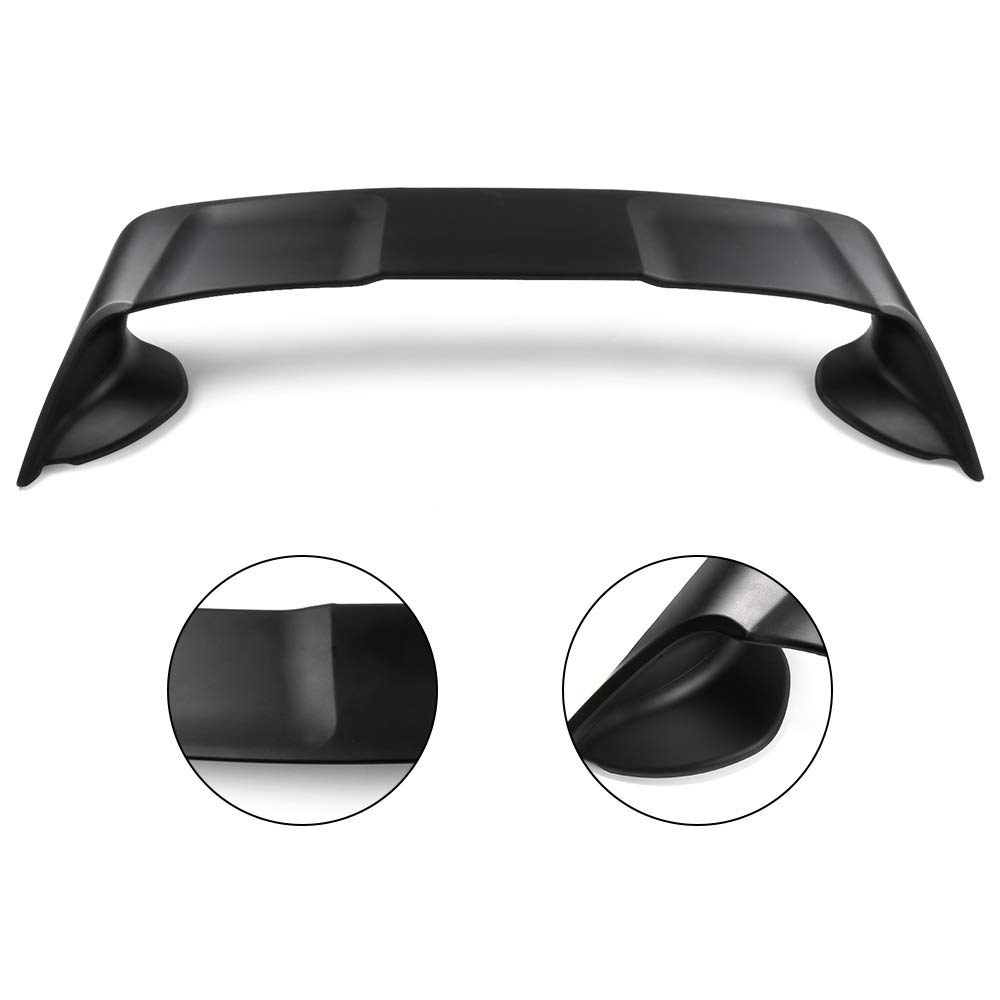 OCPTY ABS Rear Spoiler Wing Compatible with 2008-2017 Mitsubishi Lancer - Easy Self-Adhesive Installation for Enhanced Aerodynamics & Sporty Look | Perfect for Car Enthusiasts & Street Racing Upgrades
