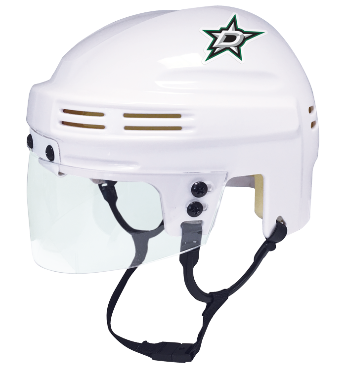 Dallas Stars NHL Mini Hockey Helmet - Collectible Replica with Display Stand - Perfect for Fans, Sports Memorabilia & Home Decor