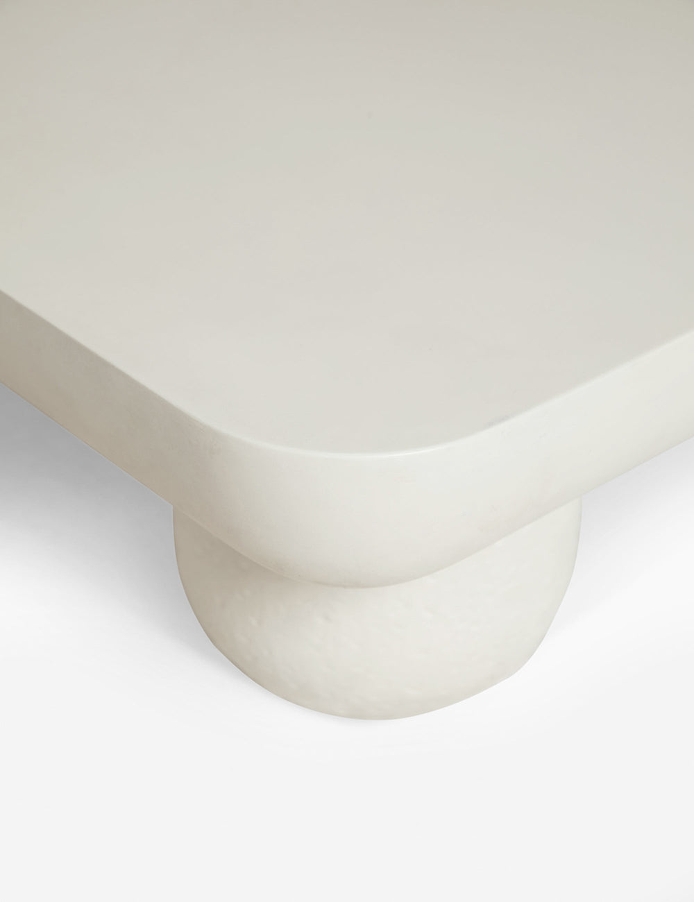 Clouded Square Coffee Table by Sarah Sherman Samuel - Modern Minimalist Living Room Centerpiece for Home Decor