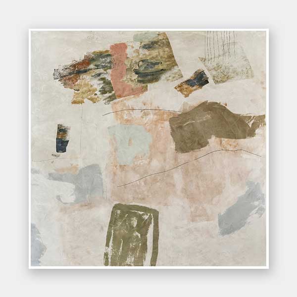 Between the Lines I Unframed Art Print - Modern Abstract Wall Decor for Living Room, Bedroom & Office - Perfect for Home & Office Decor