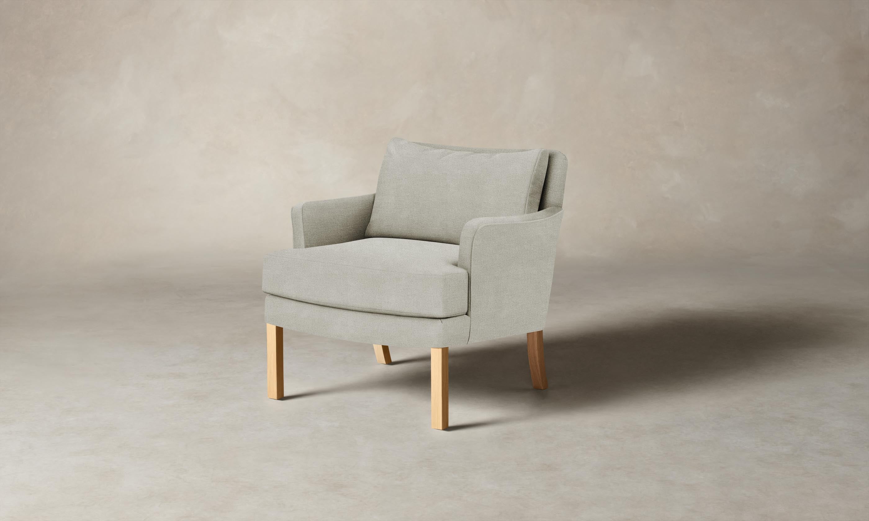 Kaye Performance Mélange Weave Flint Chair - Modern Office & Home Desk Chair with Ergonomic Support for Work & Study