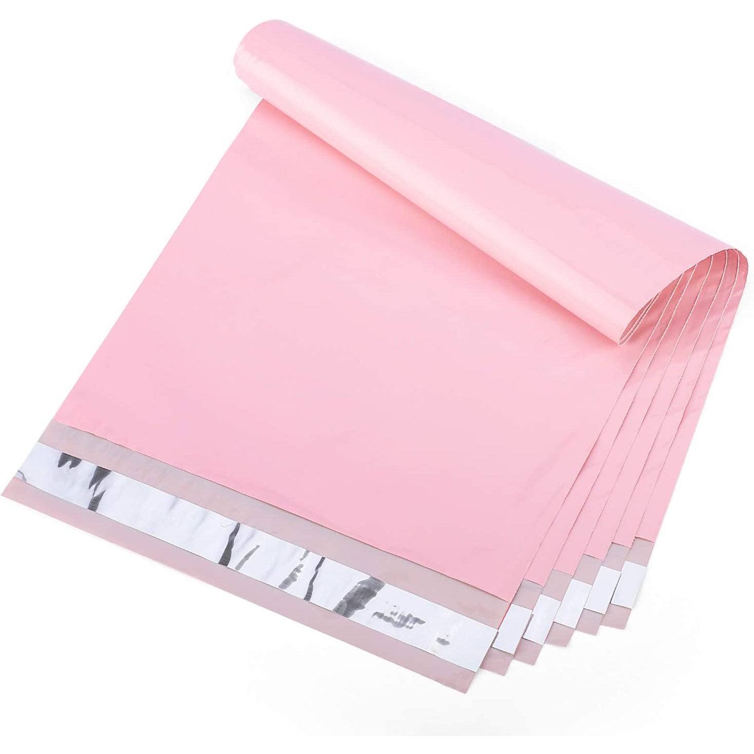 10x13 Inch Sakura Pink Poly Mailer Envelopes - Waterproof Shipping Bags for Ecommerce, Clothing & Small Packages | Perfect for Online Stores, Subscription Boxes & Gift Packaging