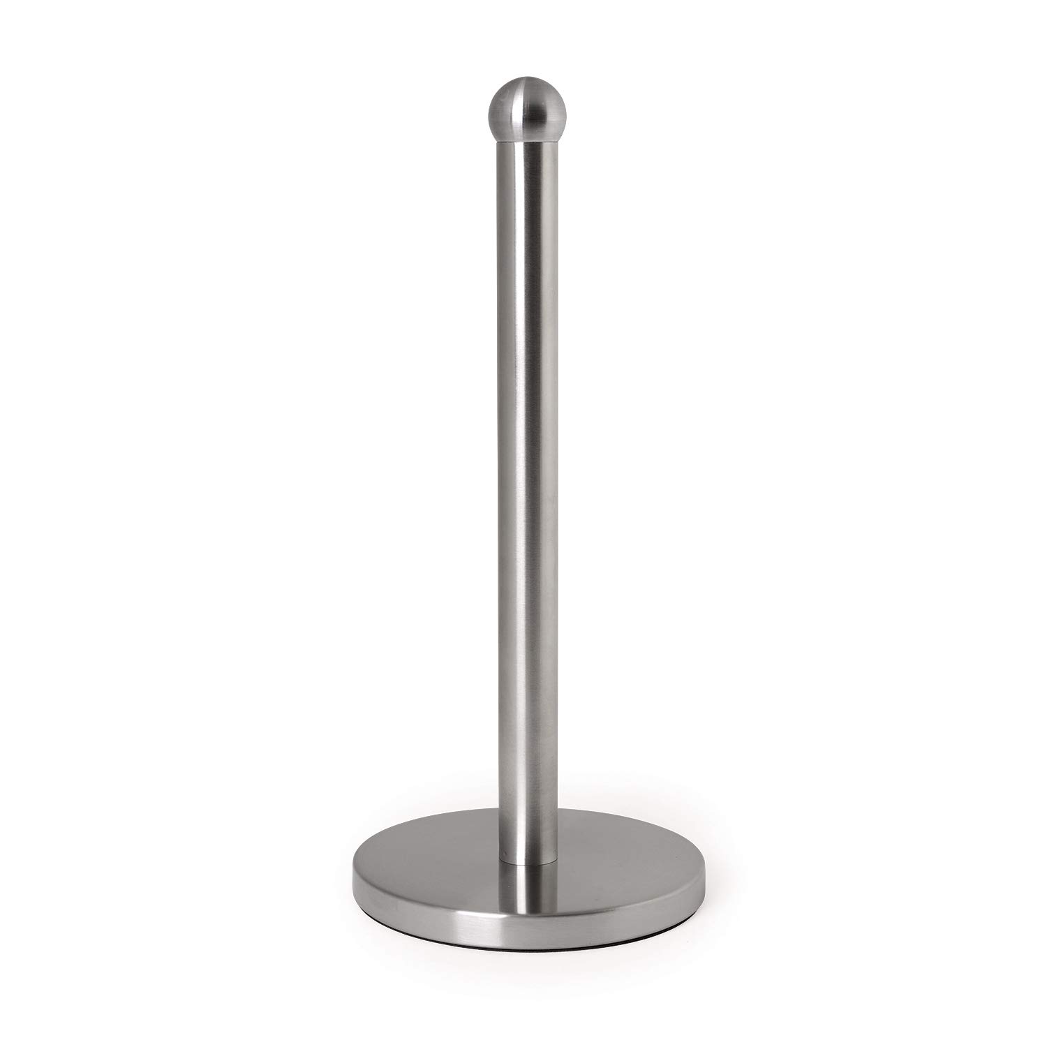 Totally Kitchen Weighted Paper Towel Holder - Single Tear Standing Towel Dispenser with Durable Metal Ball Design | Perfect for Kitchen Countertops, Bathrooms & Office Spaces