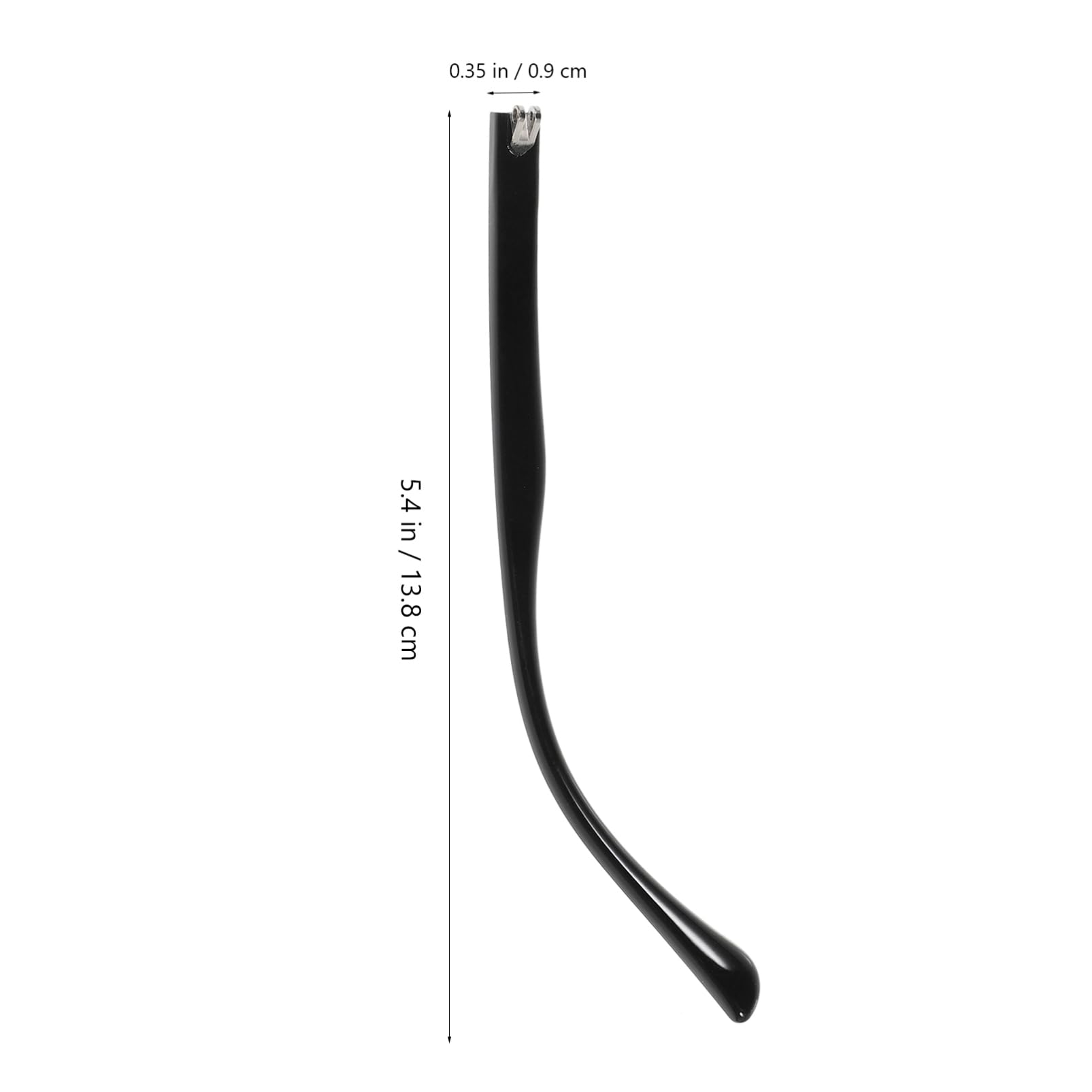 BUTIFULSIC Metal Glasses Repair Kit - 1 Pair Durable Glasses Temple Arms, Sunglasses Replacement Parts & Eyewear Accessories | Perfect for Broken Frames, DIY Fixes & Eyeglass Maintenance