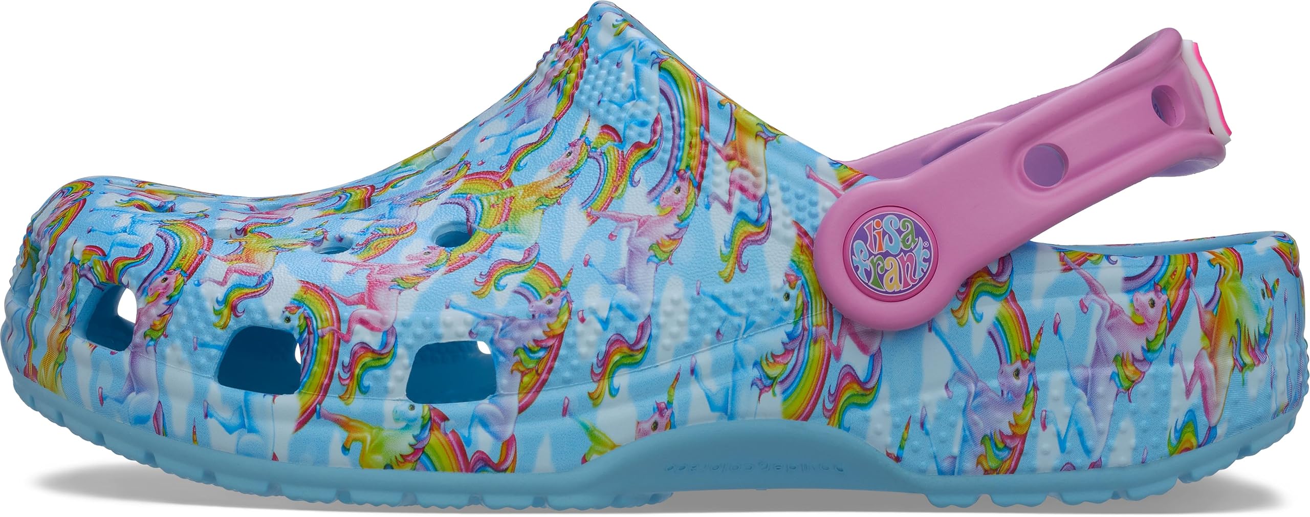 Crocs Unisex-Adult Classic Lisa Frank Clogs - Waterproof Comfort Slip-On Shoes for Women & Men - Perfect for Beach, Pool, Garden & Casual Wear