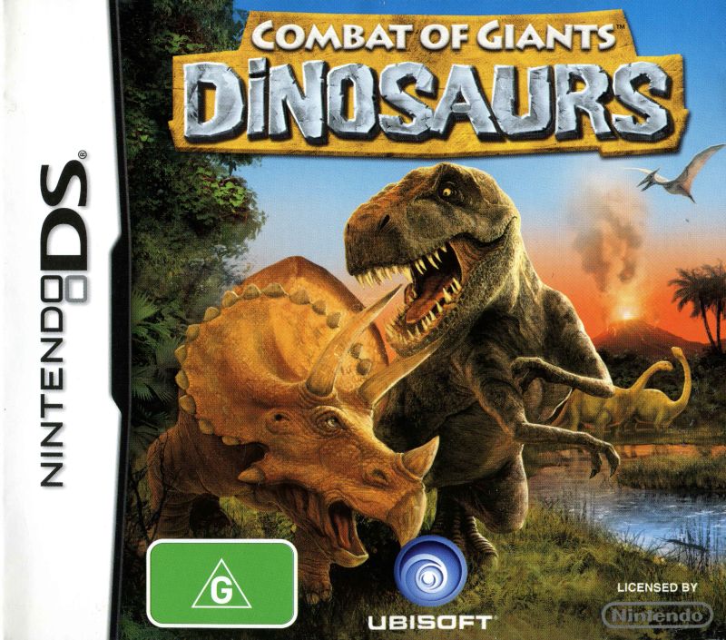 Battle of Giants: Dinosaurs - Nintendo DS NDS Game (PAL Version) - Fun Dinosaur Fighting Game for Kids & Adults