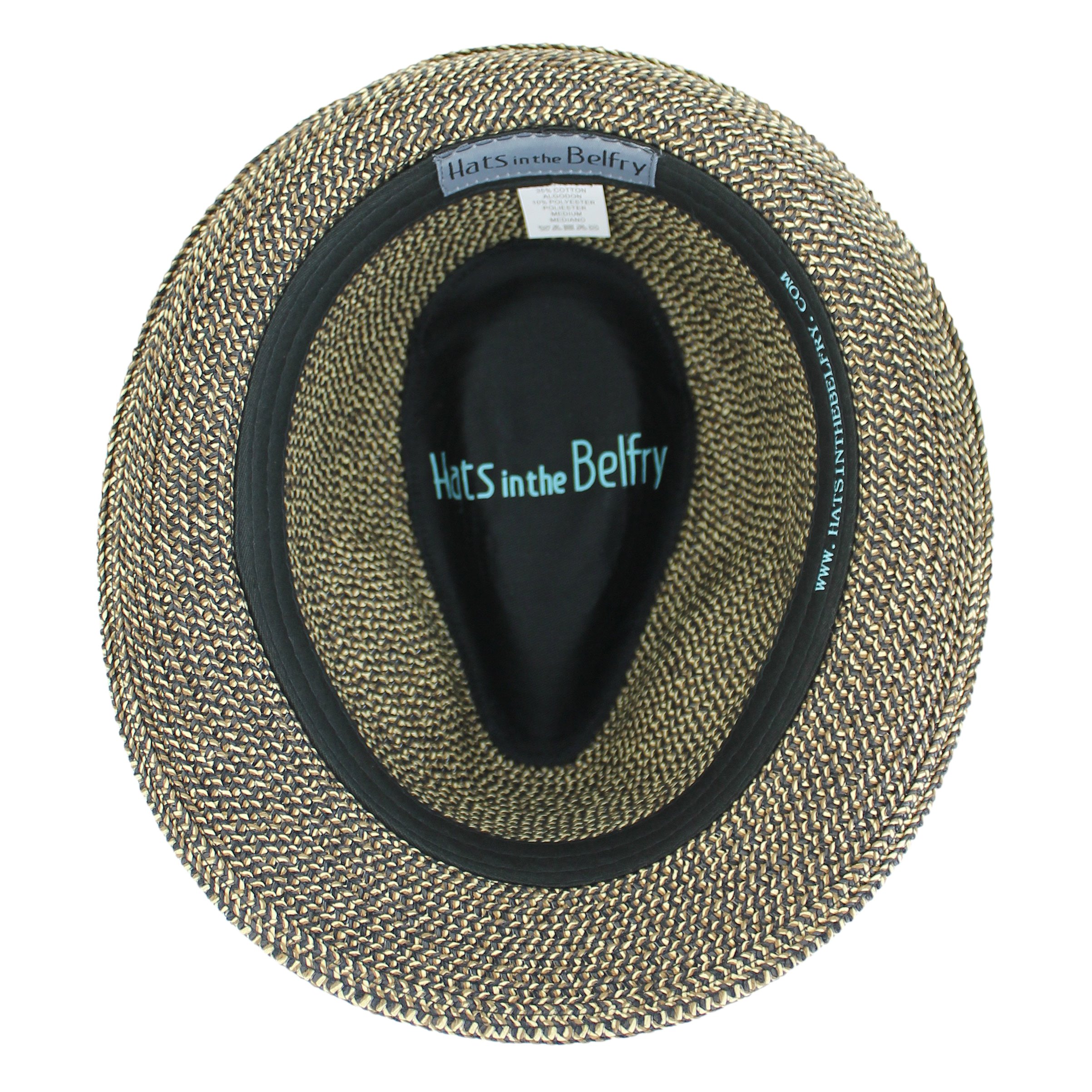 Men's & Women's Summer Straw Fedora Hat - Blue, Tan, Black | Beach & Outdoor