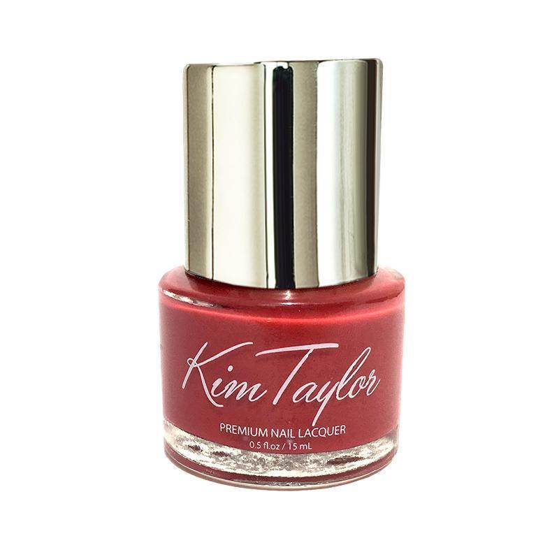 Kim Taylor Terra Cotta Nail Polish - Long Lasting Vegan Nail Enamel for Women, Cruelty-Free & Chip Resistant - Perfect for Salon, Home Manicures & Special Occasions