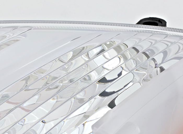 Toyota Yaris Hatchback Headlights Replacement Set - Halogen Headlamp Assembly for Driver & Passenger Side (2009-2011 Models) - Perfect for Night Driving & Foggy Conditions