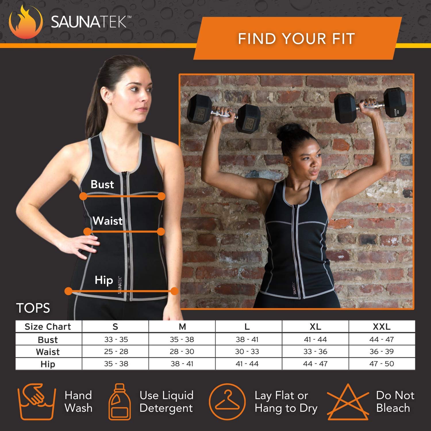 Women's Neoprene Sauna Sweat Suit Vest for Weight Loss, Exercise & Heat Training – Perfect for Gym, Workout & Detox at Home