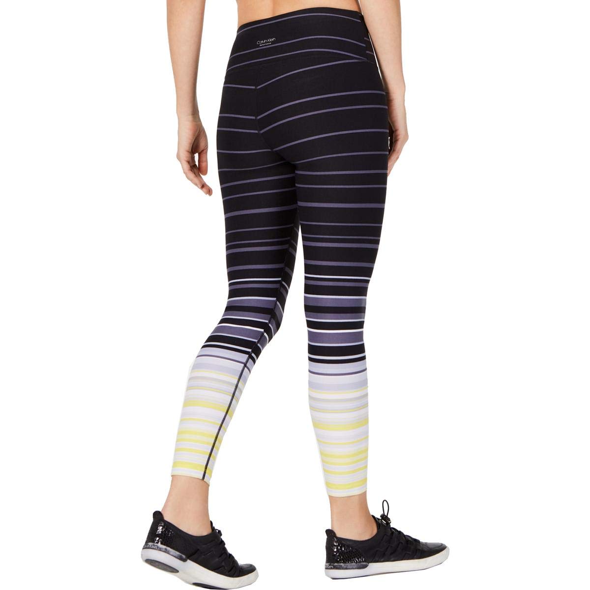 Calvin Klein Women's High Rise Performance Athletic Leggings - Black XS | Workout, Yoga & Gym Leggings for Women