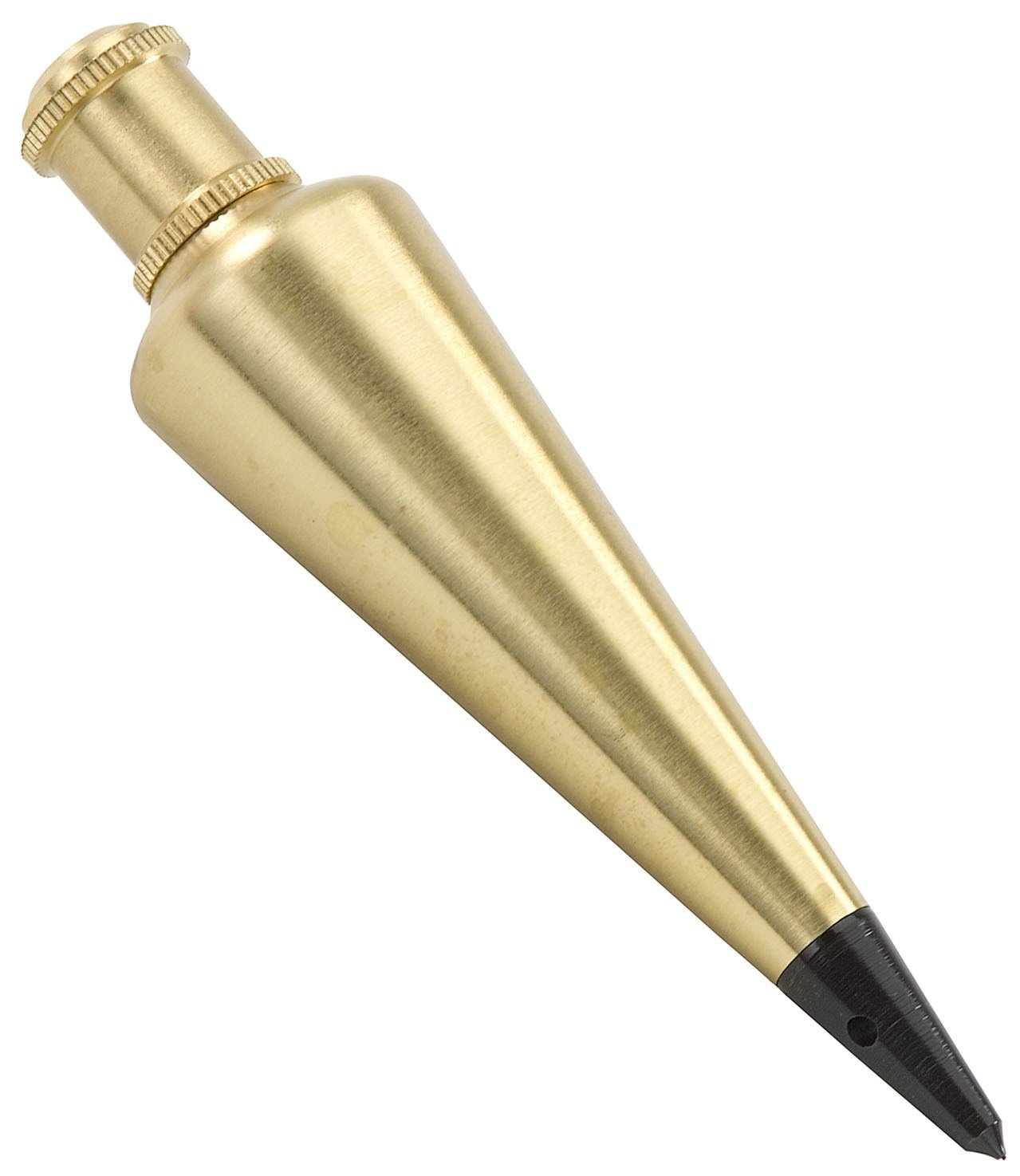 Stanley 47-973 Professional Brass Plumb Bob - 16oz Heavy Duty Weight for Construction, Surveying & DIY Projects | Accurate Vertical Alignment Tool for Masons, Carpenters & Engineers