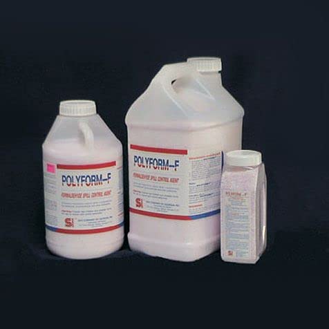 Globe Scientific Formaldehyde Control Polyform-F, 2.5 Gallons per Bottle (2 Bottles) - Laboratory Chemical Solution for Specimen Preservation & Disinfection