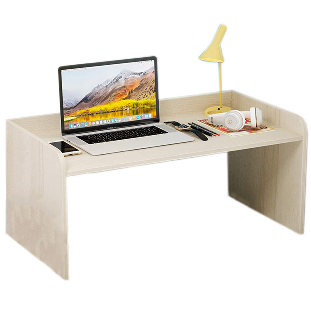Foldable Computer Desk for Home & Dorm - Space Saving Study Table for Students with Upper Bunk, Compact Writing Desk for Laptops & Notebooks (White, 803737CM) - Perfect for Small Spaces, College Dorms & Home Office Use