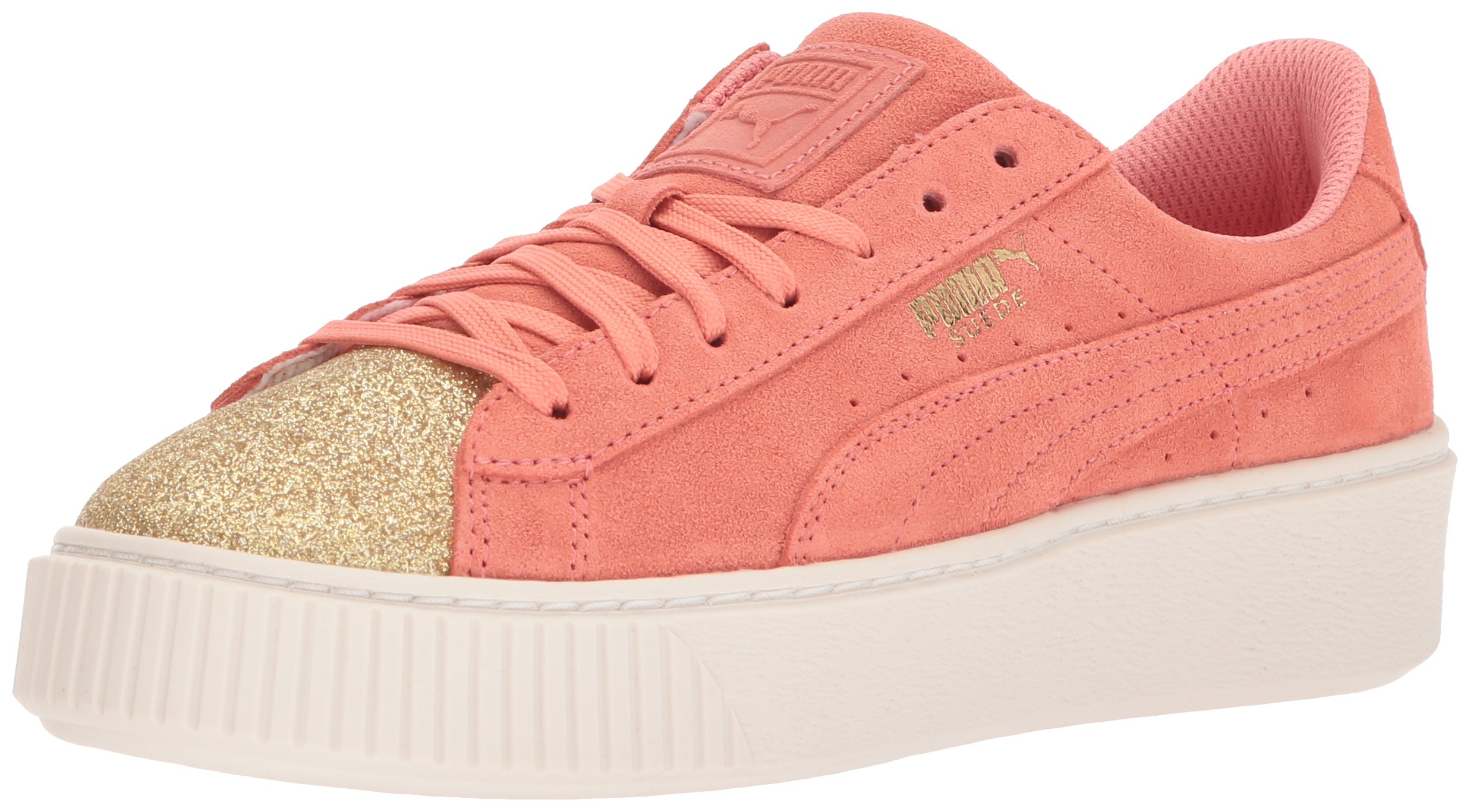 PUMA Unisex-Child Suede Platform Sneakers - Classic Retro Style Kids Shoes for School, Play & Everyday Wear