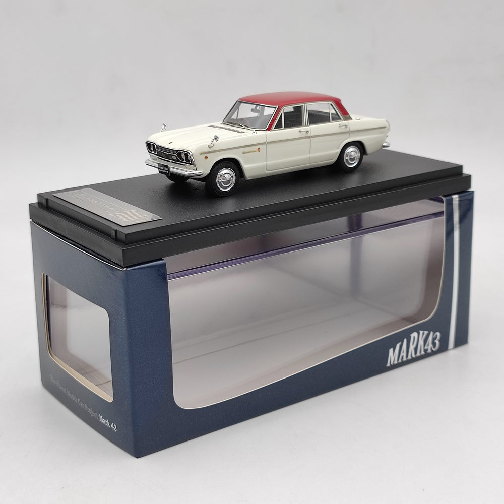 1:43 Scale Nissan Prince Skyline 2000GT B (S54B 3) Red & White Resin Model Car - Limited Edition Collectible Toy for Car Enthusiasts & Gift for Auto Lovers - Perfect for Display, Collection, and Birthday Presents