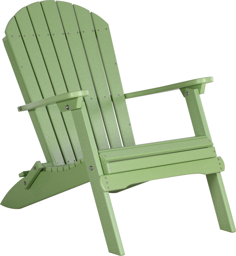 Premium Folding Adirondack Chair - Outdoor Patio Furniture, Lightweight & Weather-Resistant for Backyard, Garden, Poolside Relaxation