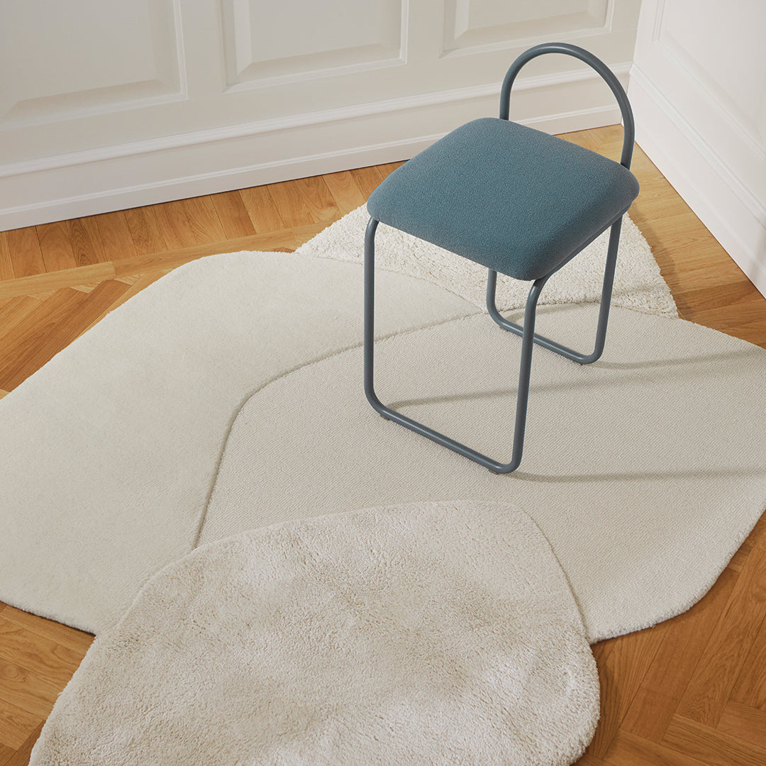 AYTM Angui Chair - Modern Ergonomic Lounge Chair for Living Room, Office & Reading - Comfortable Mid-Century Design with Wooden Legs