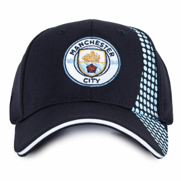 Manchester City FC UEFA Champions League Trucker Cap - Official Football Fan Hat for Men & Women - Perfect for Match Day, Sports Events & Outdoor Activities