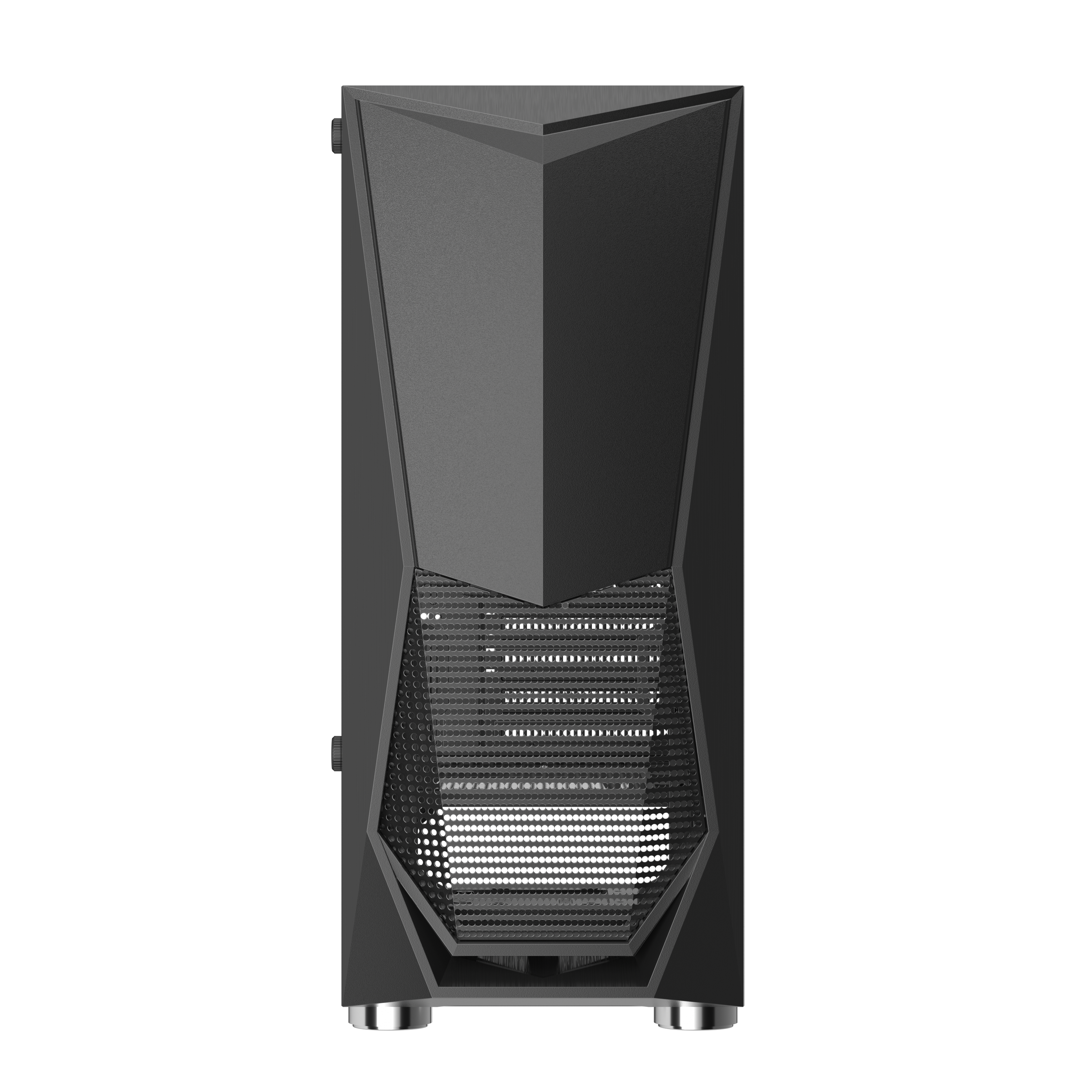 1st Player DK 3 Micro ATX Tempered Glass PC Gaming Case - Compact M-ATX Tower with RGB Lighting for High-Performance Gaming & Streaming Setup
