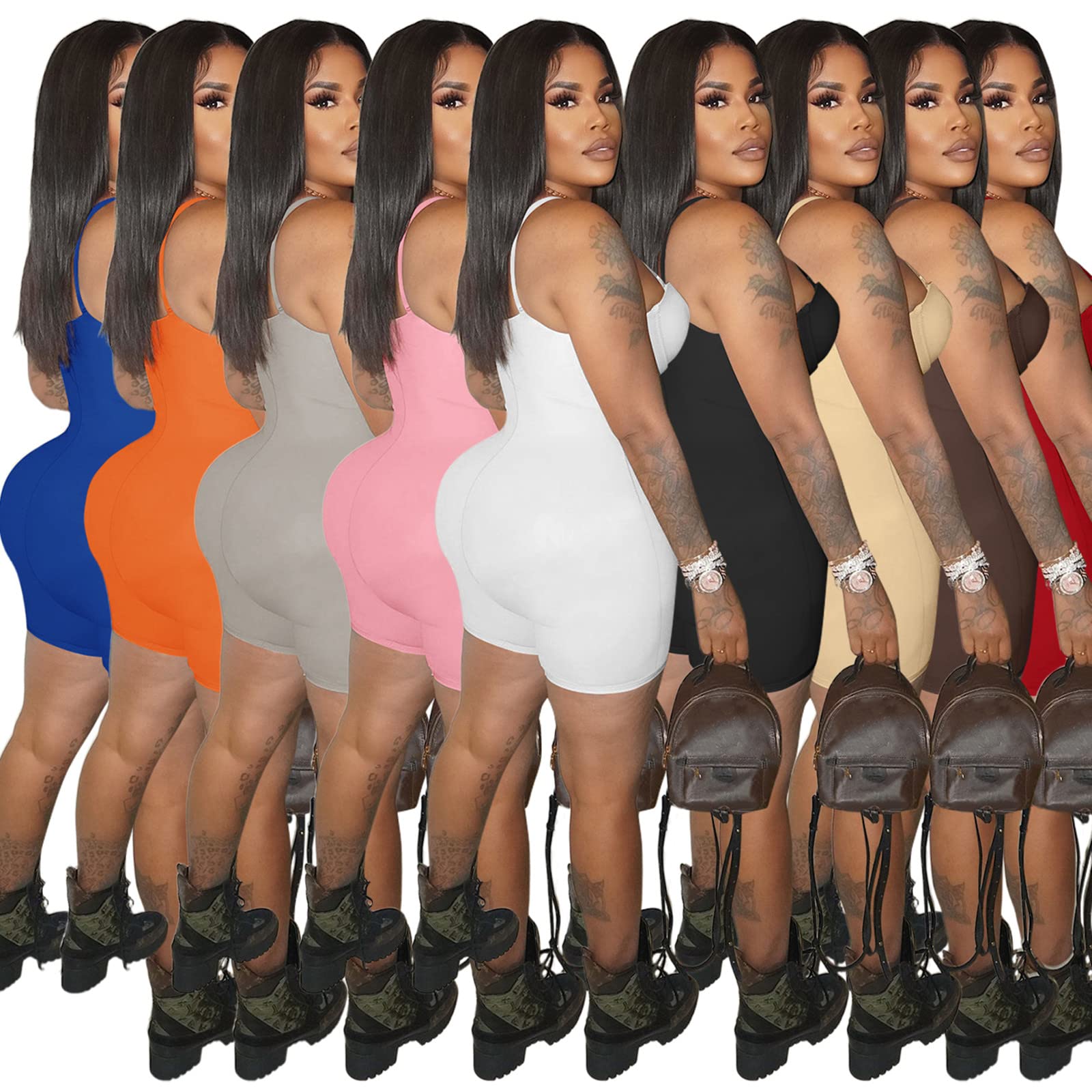 Sexy One Piece Bathing Suit for Women - Bodycon Jumpsuit Swimsuit Cover Up for Nightclub, Pool Party & Beach Vacation | Plus Size Swimwear for Summer