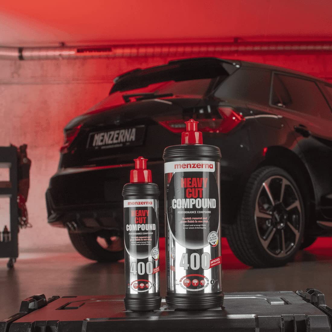 Menzerna Heavy Cut Compound 400 - Professional Car Paint Correction & Scratch Remover for Auto Detailing & Restoration