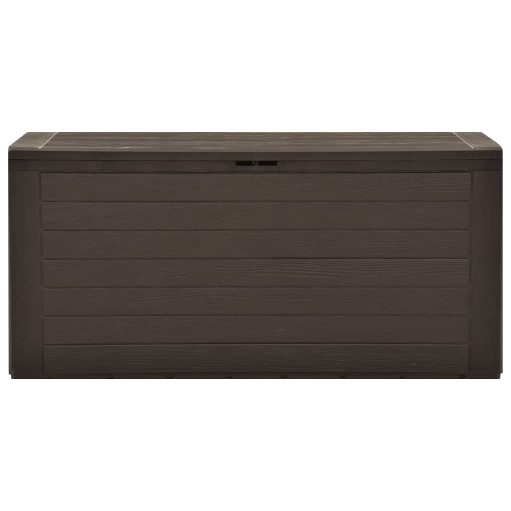 All-Weather Outdoor Rattan Storage Box 45.7