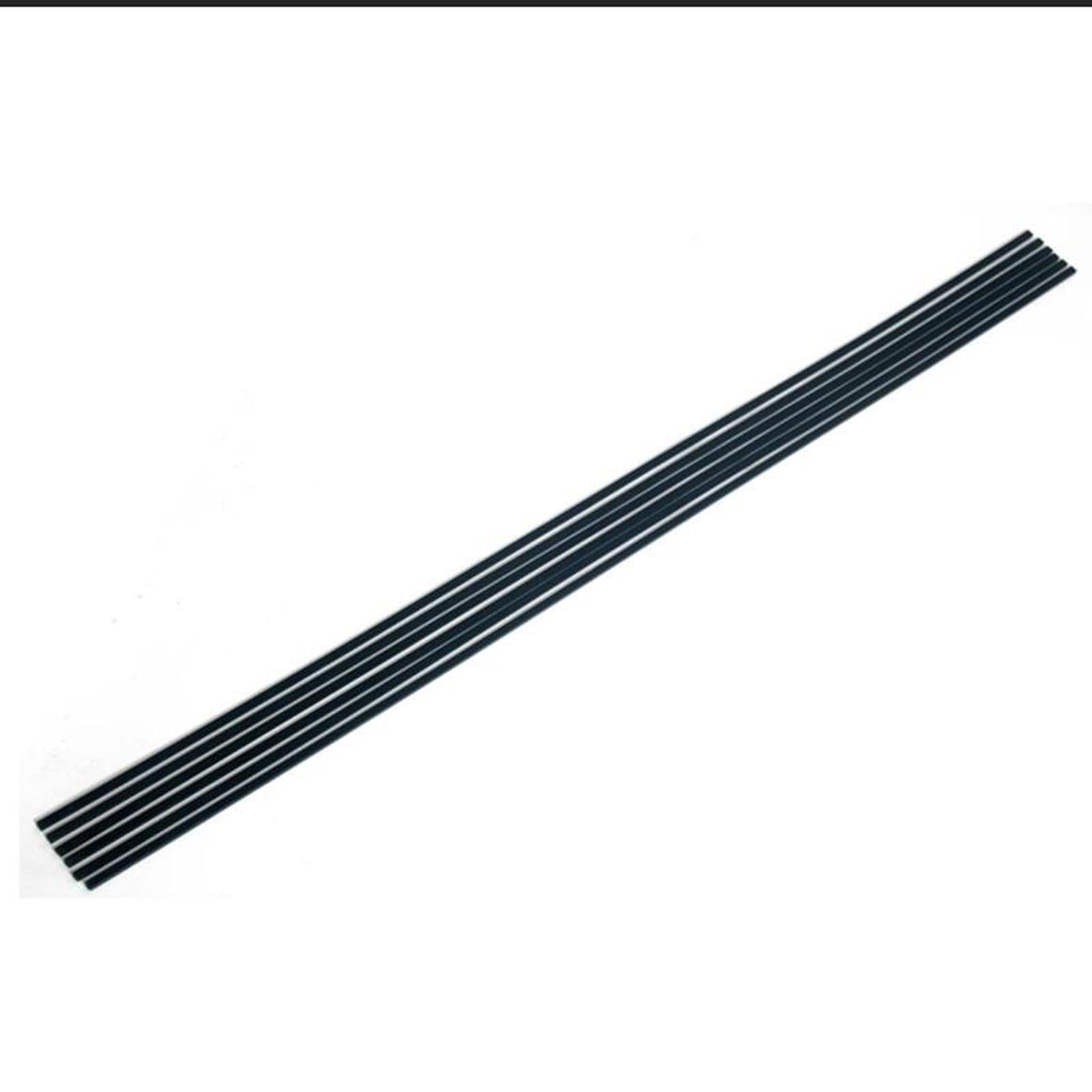 6Pcs Rubber Edge Strips for Pool Table - 130cm Black Rail Cushions, Billiards Accessories, Perfect for Snooker, Leisure Sports & Home Game Room Protection