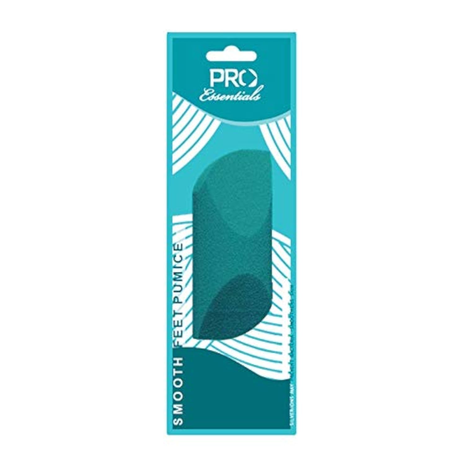 PRO Essentials Smooth Feet Pumice Stone - Natural Exfoliating Tool for Hard Skin Removal | Soft & Smooth Feet Care | Perfect for Pedicures, Home Spa & Foot Care Routine
