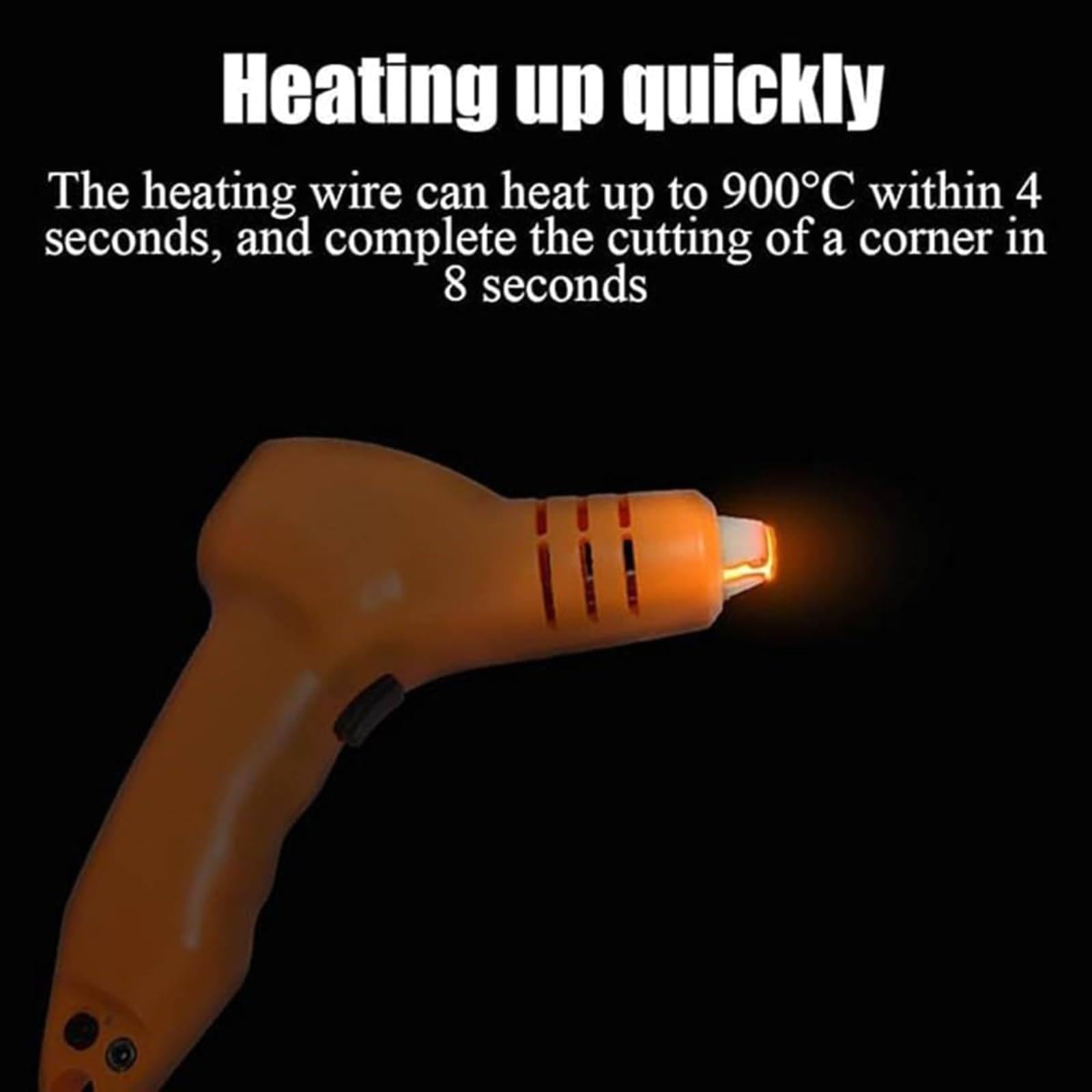 High-Temperature Calf & Lamb Dehorner Tool - 900°F Heated Livestock Dehorning Equipment for Cattle & Sheep Farms - Durable 250+ Use Dehorner for Humane Animal Care - Perfect for Dairy Farms, Ranch Operations & Veterinary Use
