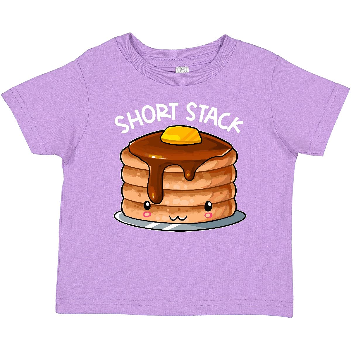 Inktastic Cute Pancake Breakfast Baby T-Shirt - Adorable Stacked Pancake Design for Infants & Toddlers - Perfect for Family Breakfast, Baby Showers & Playdates