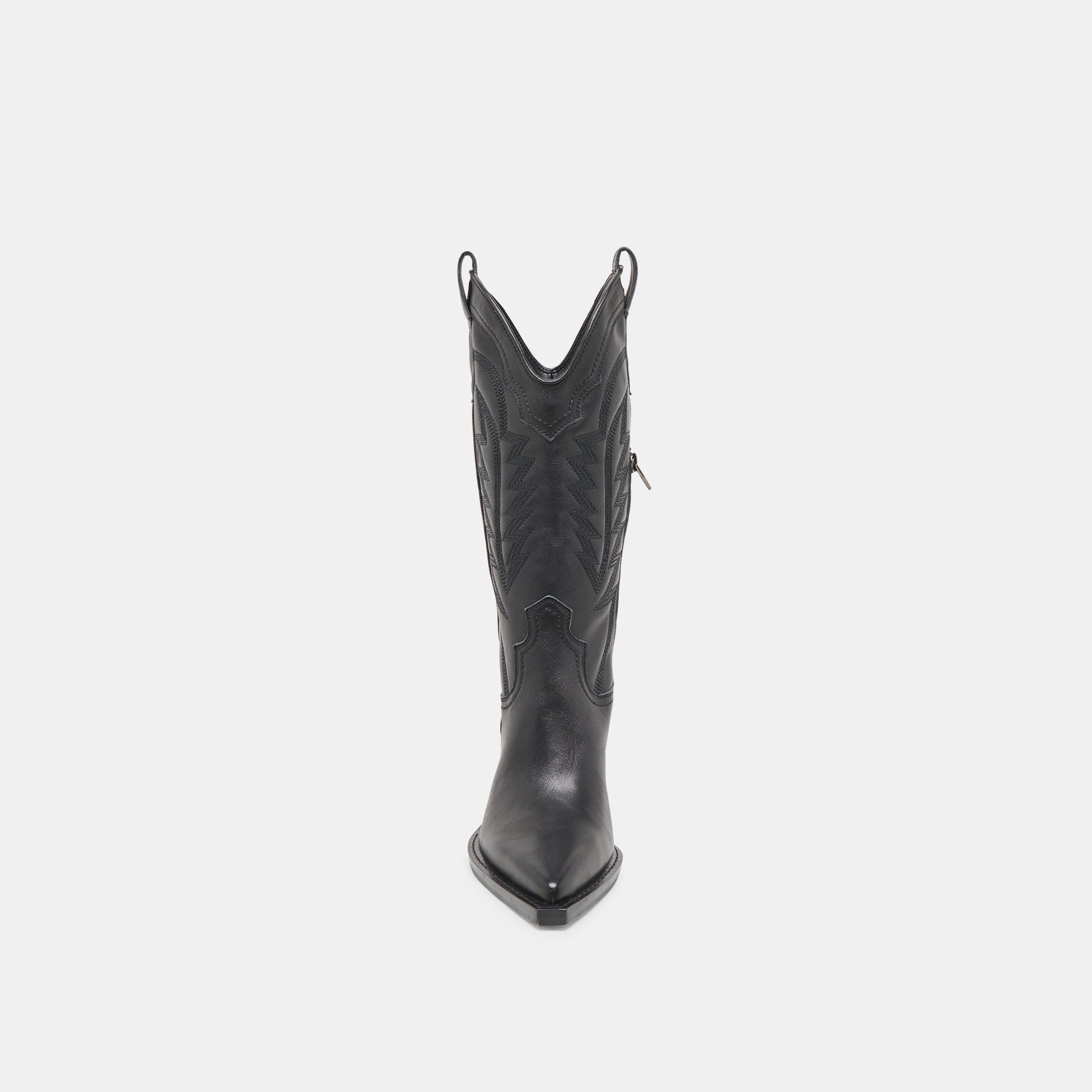RYLAND Black Leather Boots for Men & Women - Stylish & Durable Footwear for Outdoor, Work & Casual Wear