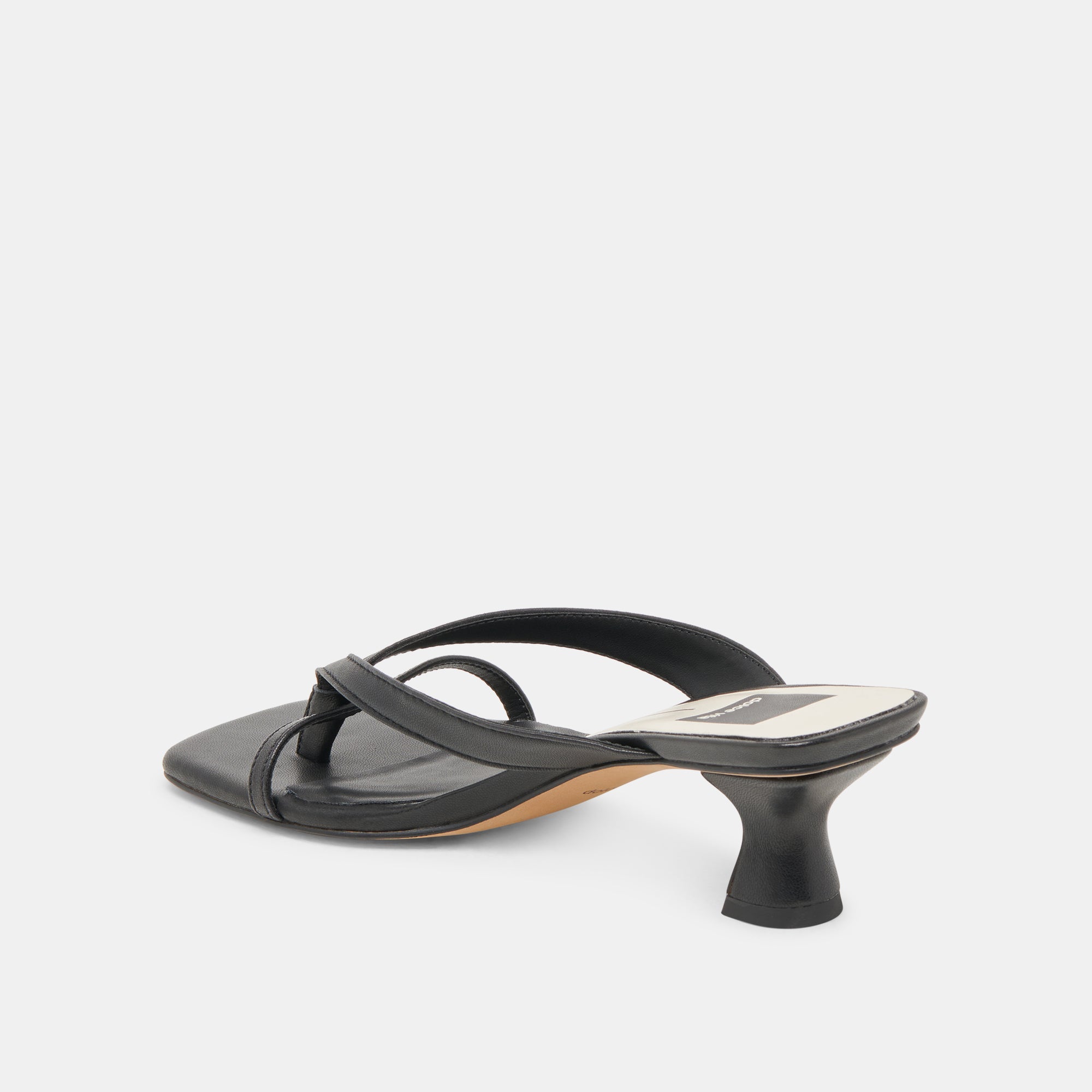 BREVEL ONYX Leather High Heels for Women - Elegant Pointed Toe Pumps for Office, Party & Evening Wear