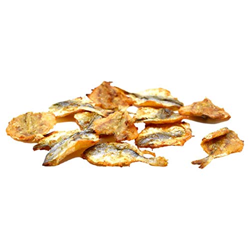 Nai Pramong Roasted Seasoned Yellow Stripe Trevally Chilli Flavor - 40g x 2 Packs | Spicy Thai Seafood Snacks | Perfect for Parties, Movie Nights & On-the-Go Snacking