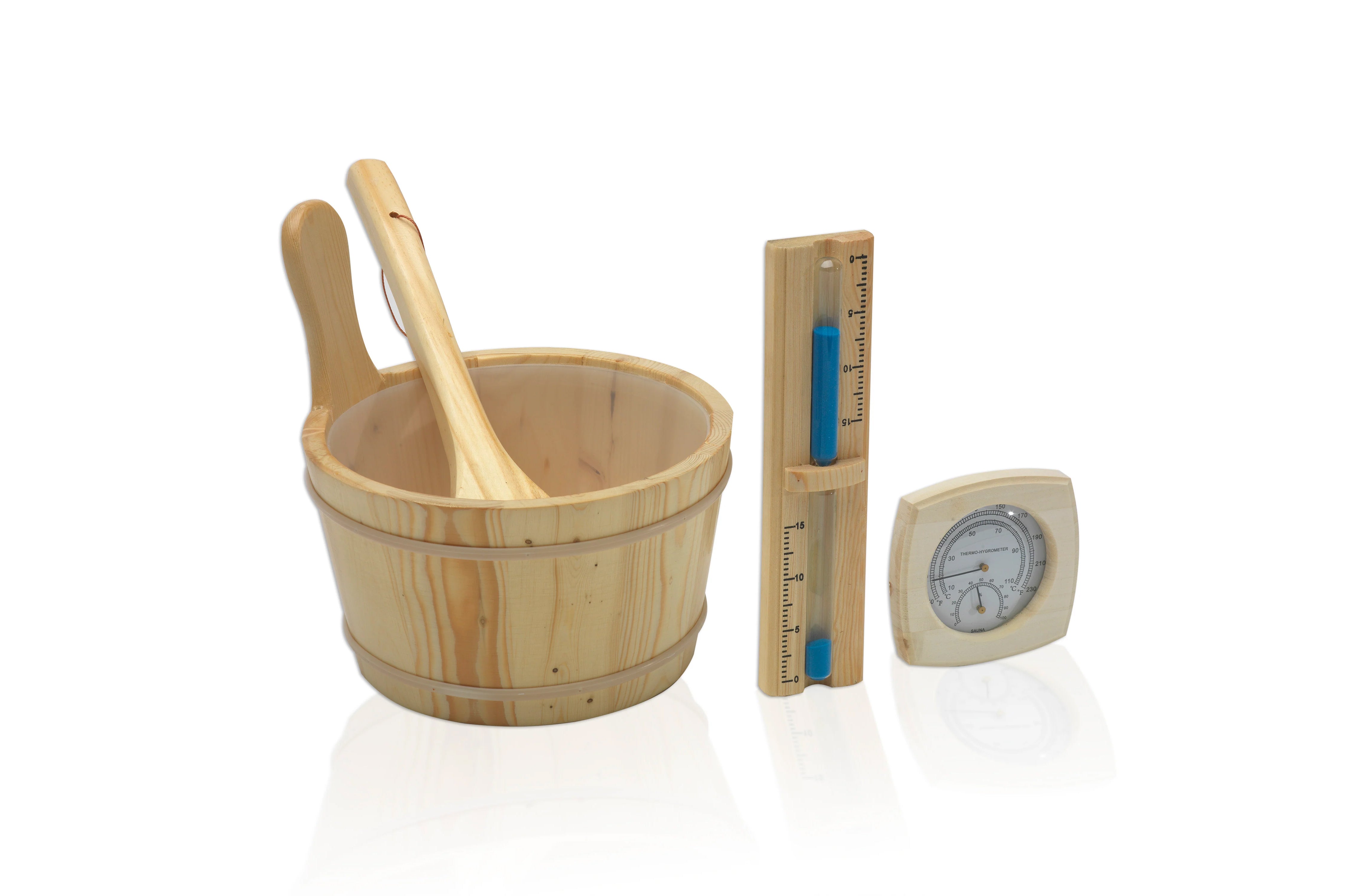 Golden Designs Hanko Edition 2 3-Person Indoor Traditional Sauna - Relaxation & Detox for Home Spa Experience