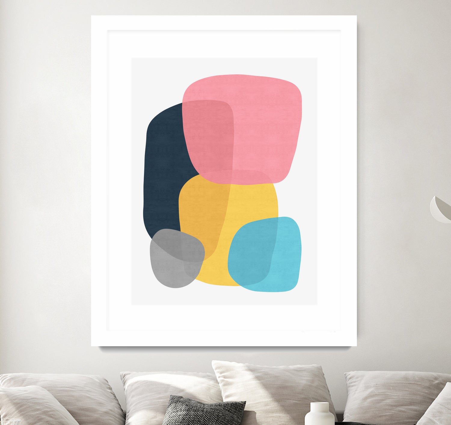 Abstract Vii 2 - Modern Abstract Wall Art Canvas Painting for Home & Office Decor | Perfect for Living Room, Bedroom, or Workspace
