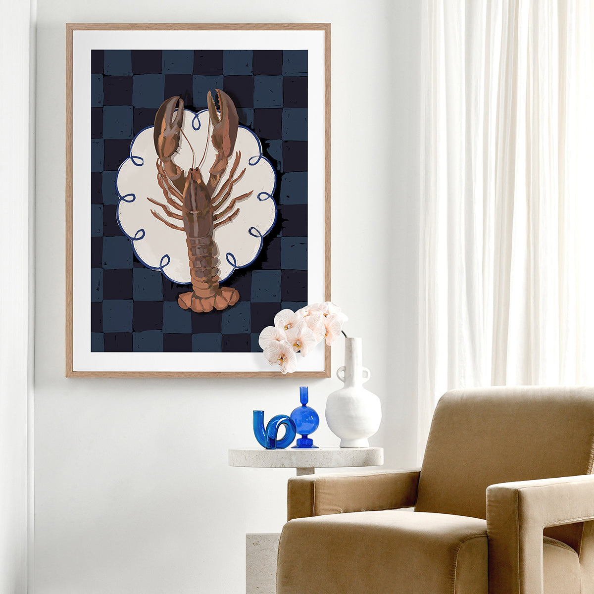 Stunning Freshwater Deep Portrait Art Print - High-Quality Wall Decor for Living Room, Bedroom & Office