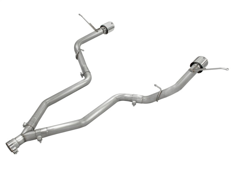 AFE Performance Exhaust System for 2014-2016 Jeep Grand Cherokee 3.0L EcoDiesel - No Resonators - High Flow Muffler for Improved Sound & Power - Off-Road & Street Driving